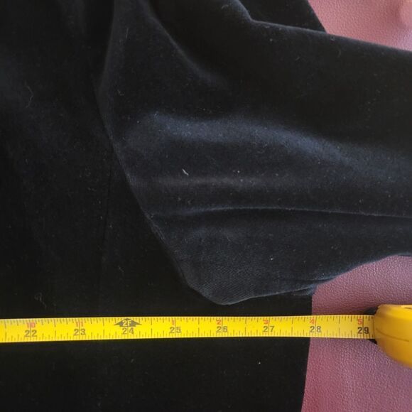 Plus Vintage Velvet Blazer Jacket - Picture 14 of 16